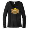 Women's Long Sleeve V Neck Tee Thumbnail