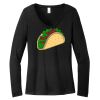 Women's Long Sleeve V Neck Tee Thumbnail