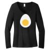 Women's Long Sleeve V Neck Tee Thumbnail