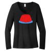 Women's Long Sleeve V Neck Tee Thumbnail