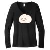 Women's Long Sleeve V Neck Tee Thumbnail