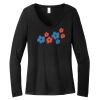 Women's Long Sleeve V Neck Tee Thumbnail