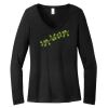 Women's Long Sleeve V Neck Tee Thumbnail
