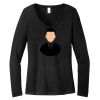 Women's Long Sleeve V Neck Tee Thumbnail