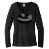 Women's Long Sleeve V Neck Tee Thumbnail