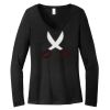 Women's Long Sleeve V Neck Tee Thumbnail